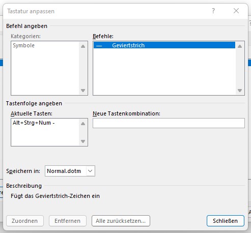 sonderzeichen word tastenkombination
