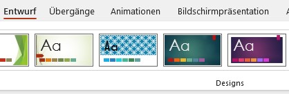 Powerpoint Hintergrund ändern