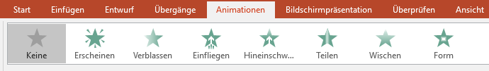 Powerpoint Animationen in Präsentationen erstellen