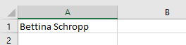 excel zelleninhalt trennen