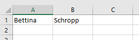 Excel Zelleninhalt trennen oder verbinden