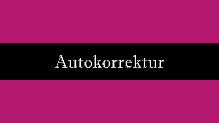 Autokorrektur ausschalten in Word oder Excel