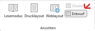 fußnoten word