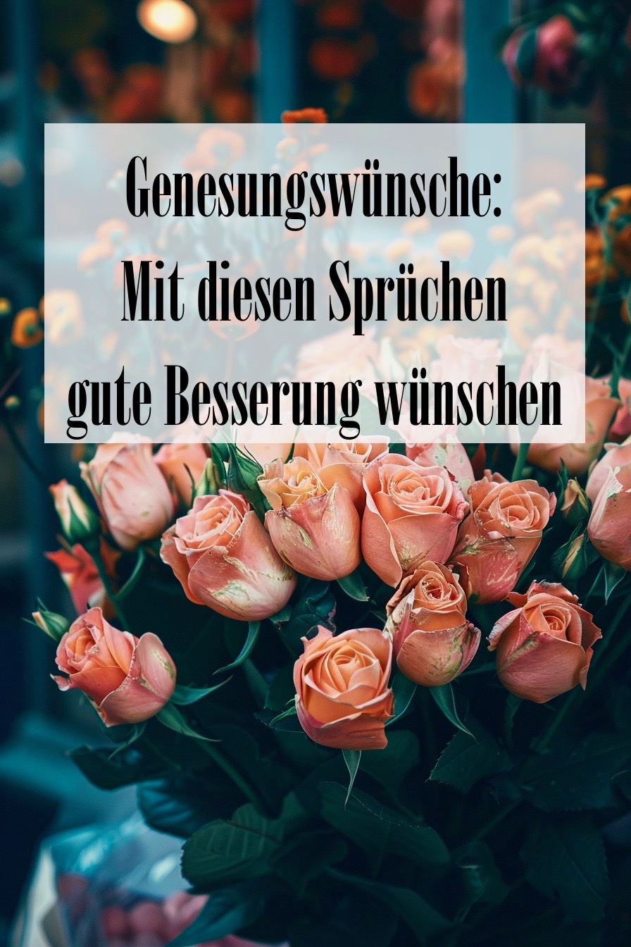 Genesungswünsche: Gute Besserung wünschen