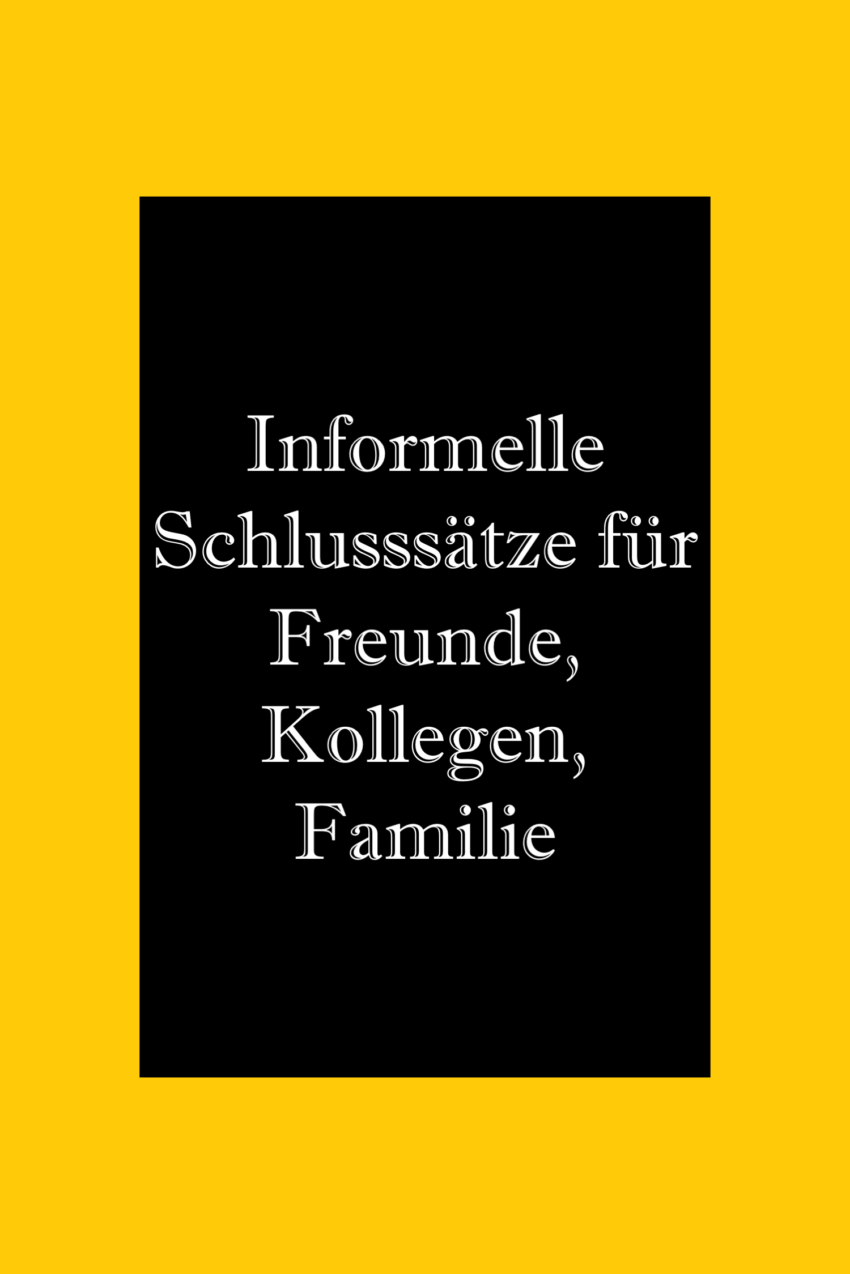 Schlussformel eines professionellen Anschreibens zur Zusammenarbeit