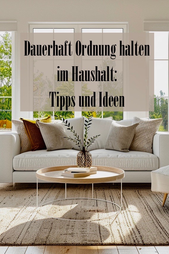 Dauerhaft Ordnung halten