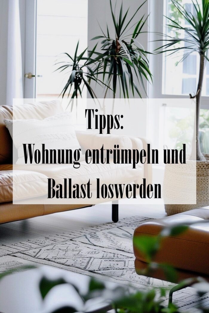 Tipps Wohnung entrümplen, Ballast loswerden